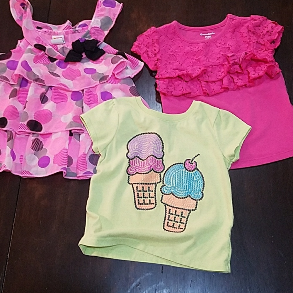 2T T-shirts & tank - lot of 3